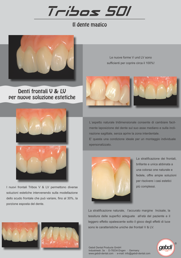 Tribos 501 - Naturale, estetico, funzionale
